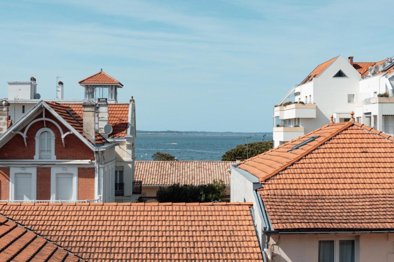 Down Center - Incroyable Vue Mer Proche Plage Arcachon Exterior photo